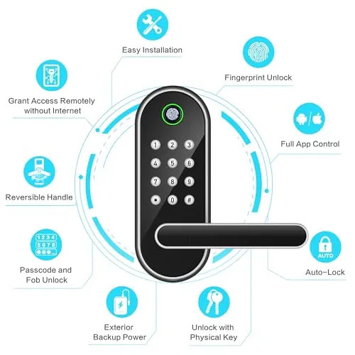 Sifely S Smart Lock Review: Fingerprint, App and Value image 3