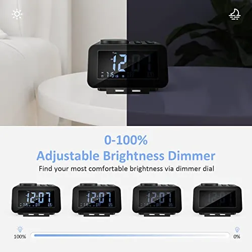 uscce Digital Dual Alarm Clock Radio Review image 3
