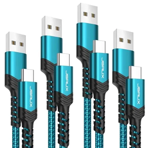 JSAUX USB C Cable 4-Pack Review: Durability and...