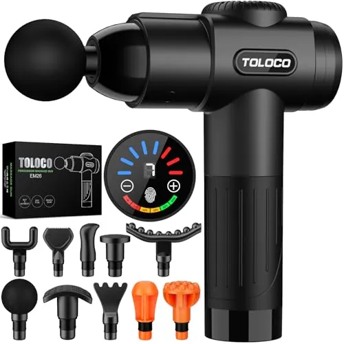 TOLOCO Massage Gun Review: Deep Tissue Relief and Value