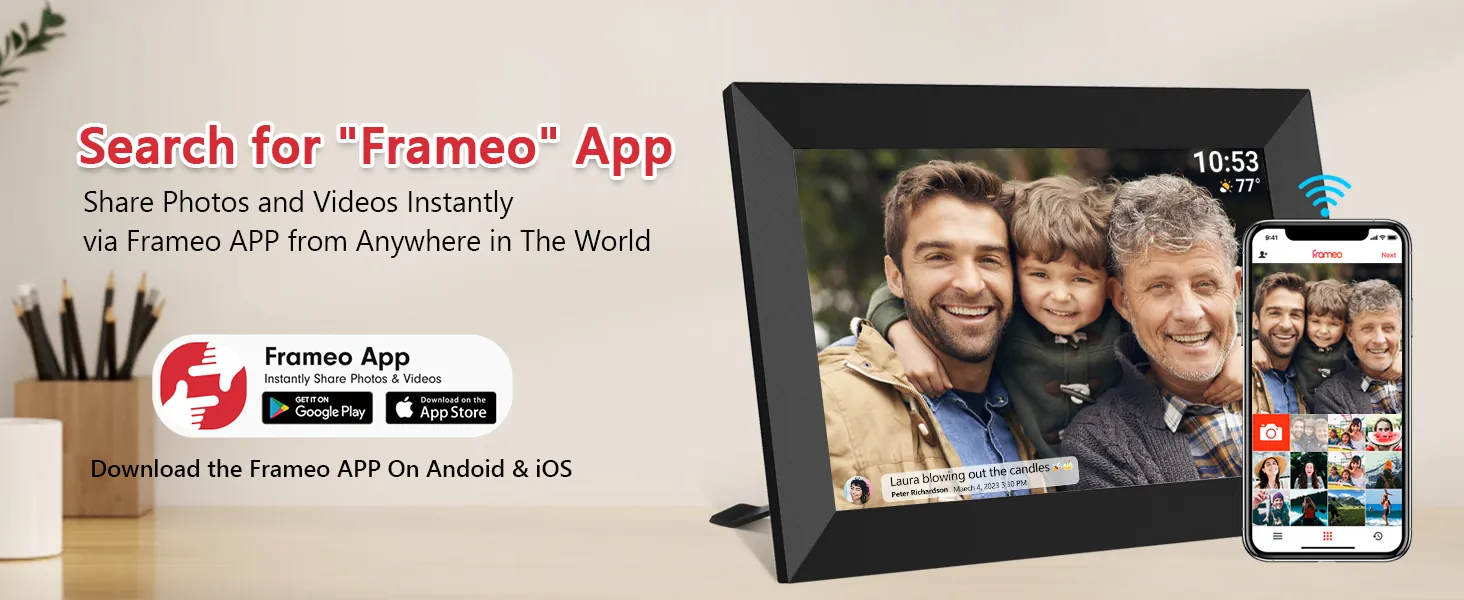 32GB FRAMEO 10.1 Digital Photo Frame Review image 9