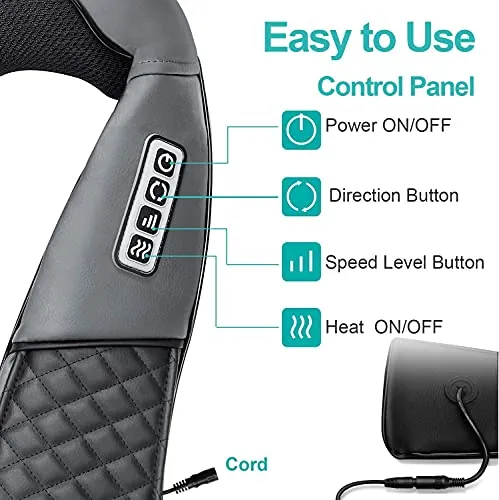 Medcursor Neck Massager Review: Shiatsu Relief at Home image 4