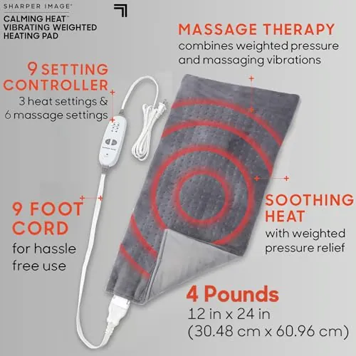 Calming Heat Weighted Heating Pad Review image 4