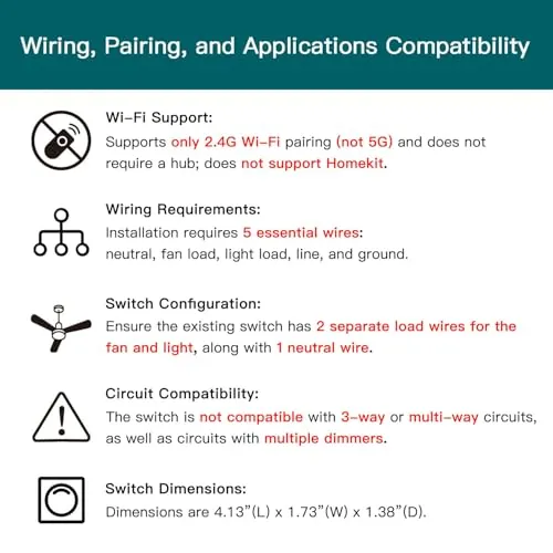 TREATLIFE DS03 Smart Ceiling Fan Switch Review image 3