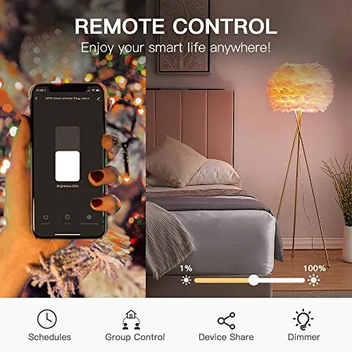 TREATLIFE Smart Dimmer Plug Review for Outdoor Lighting image 6