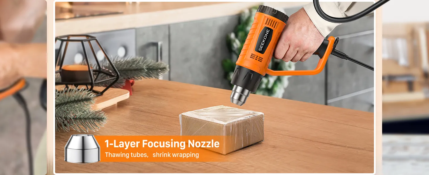 SEEKONE Heat Gun Review: 1800W DIY Hot Air Gun image 9