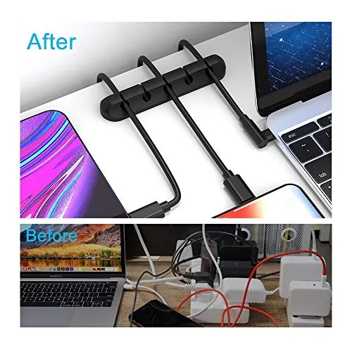 INCHOR Cord Organizer Review: Desk Cable Management image 2