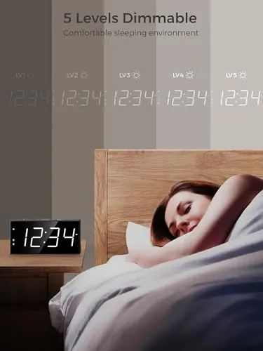 PPLEE Alarm Clock Review: Dual Alarm Bedroom Clock image 5
