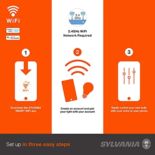 SYLVANIA Wifi LED Smart Light Bulb Review image 3