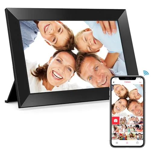 BIGASUO Digital Picture Frame Review: Frameo WiFi Frame