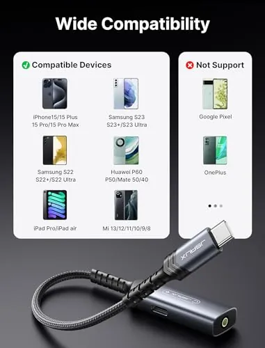 JSAUX USB C Headphone Adapter and Charger Review image 6