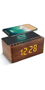 ANJANK Wooden Alarm Clock Review: Radio, Charging, Value image 9