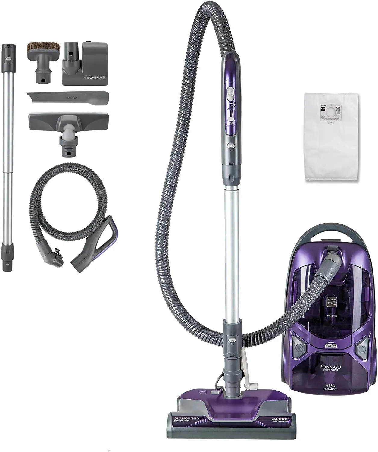 Kenmore 600 Series Vacuum Review: Pet Hair and...