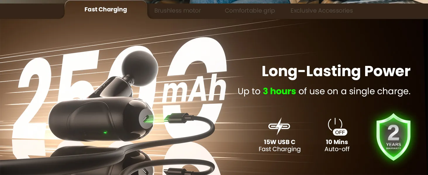 BOB AND BRAD Q2 Mini Massage Gun Review image 9