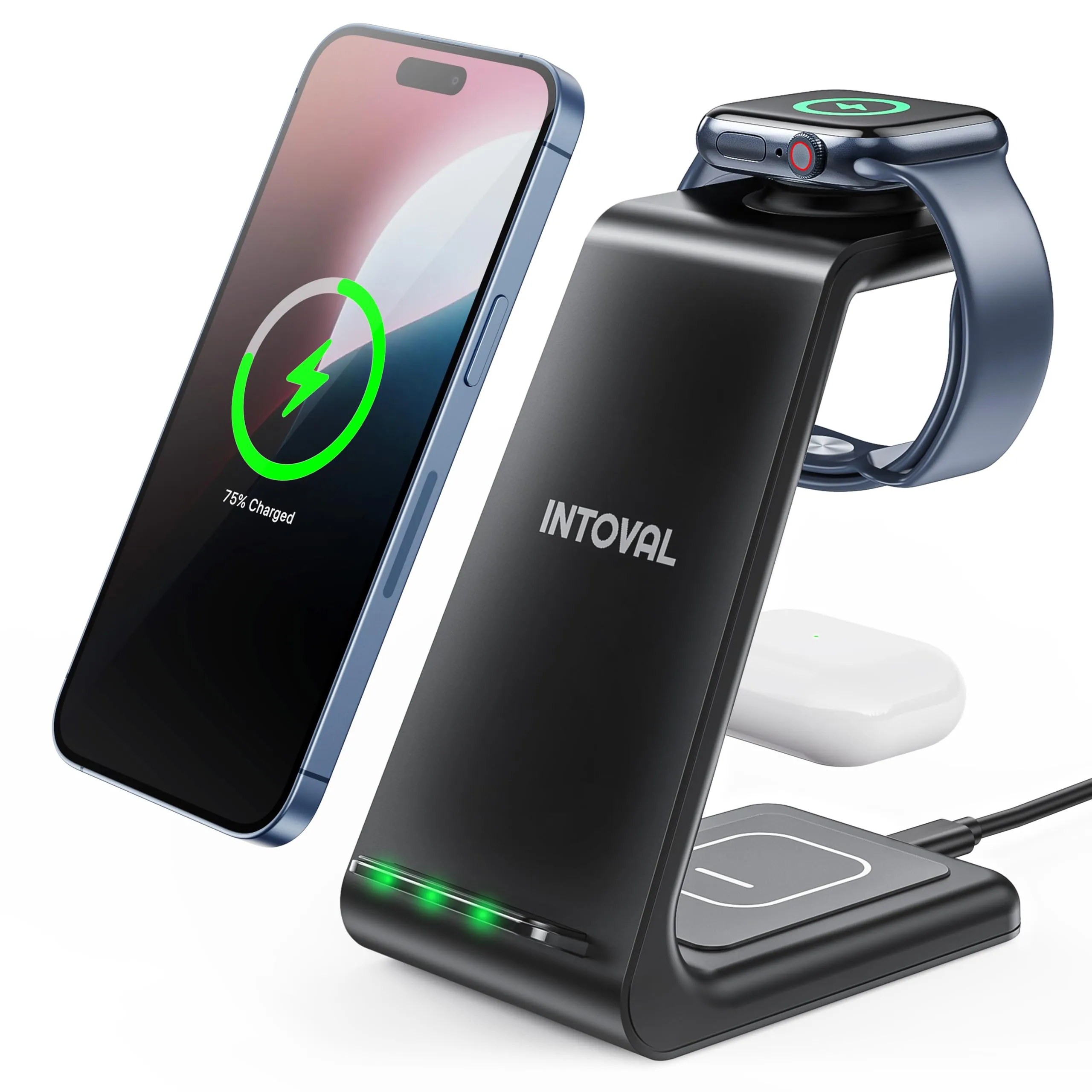 Intoval 3 in 1 Wireless Charging Station Review image 8