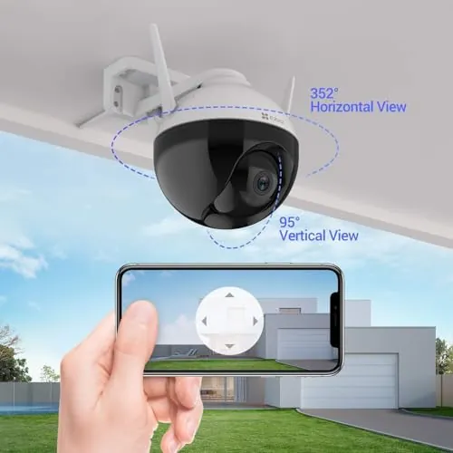 EZVIZ C8C Review: Outdoor 360° Security Camera image 2