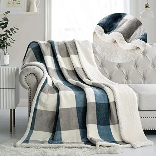 PU MEI Sherpa Fleece Throw Blanket Review image 2