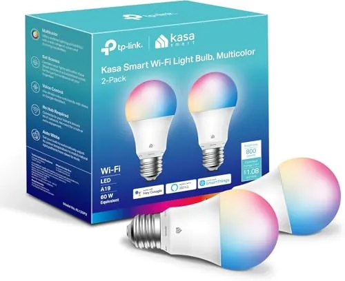 Kasa Smart Light Bulbs Review: Color Wi-Fi Bulb Value image 2