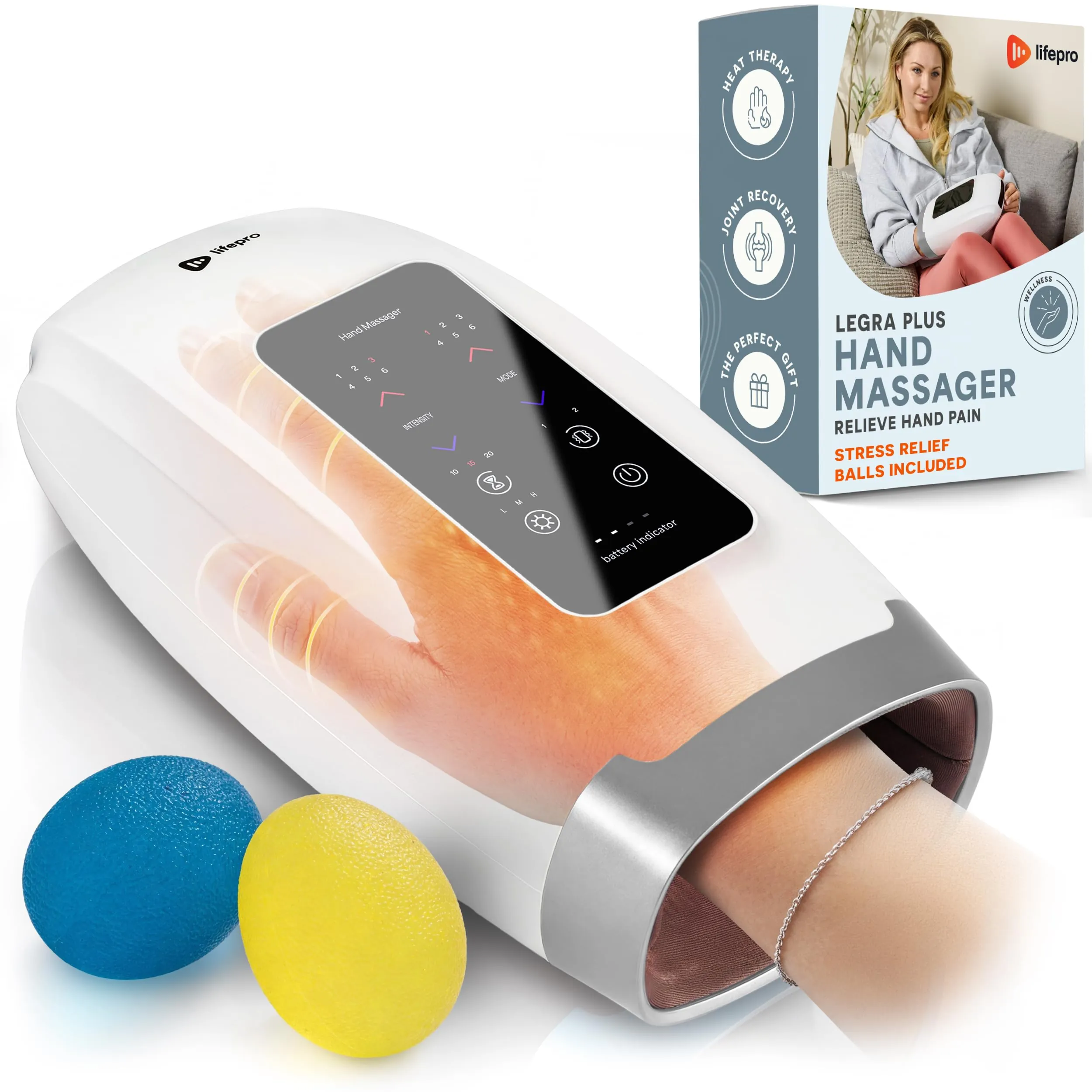 LifePro Legra Hand Massager Review: Heat and Compression image 8