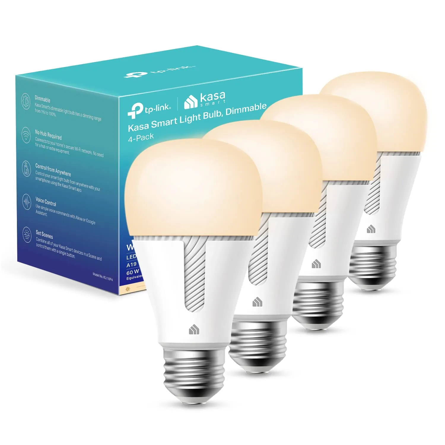 Kasa Smart KL110P4 Bulb Review: Alexa Wi-Fi Lighting