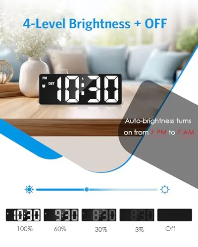 AMIR Digital Alarm Clock Review: Bedroom LED Clock image 5