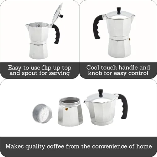 IMUSA 12-Cup Stovetop Espresso Maker Review image 3