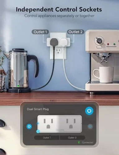 Govee Dual Smart Plug 4 Pack Review: Smart Outlet Value image 4
