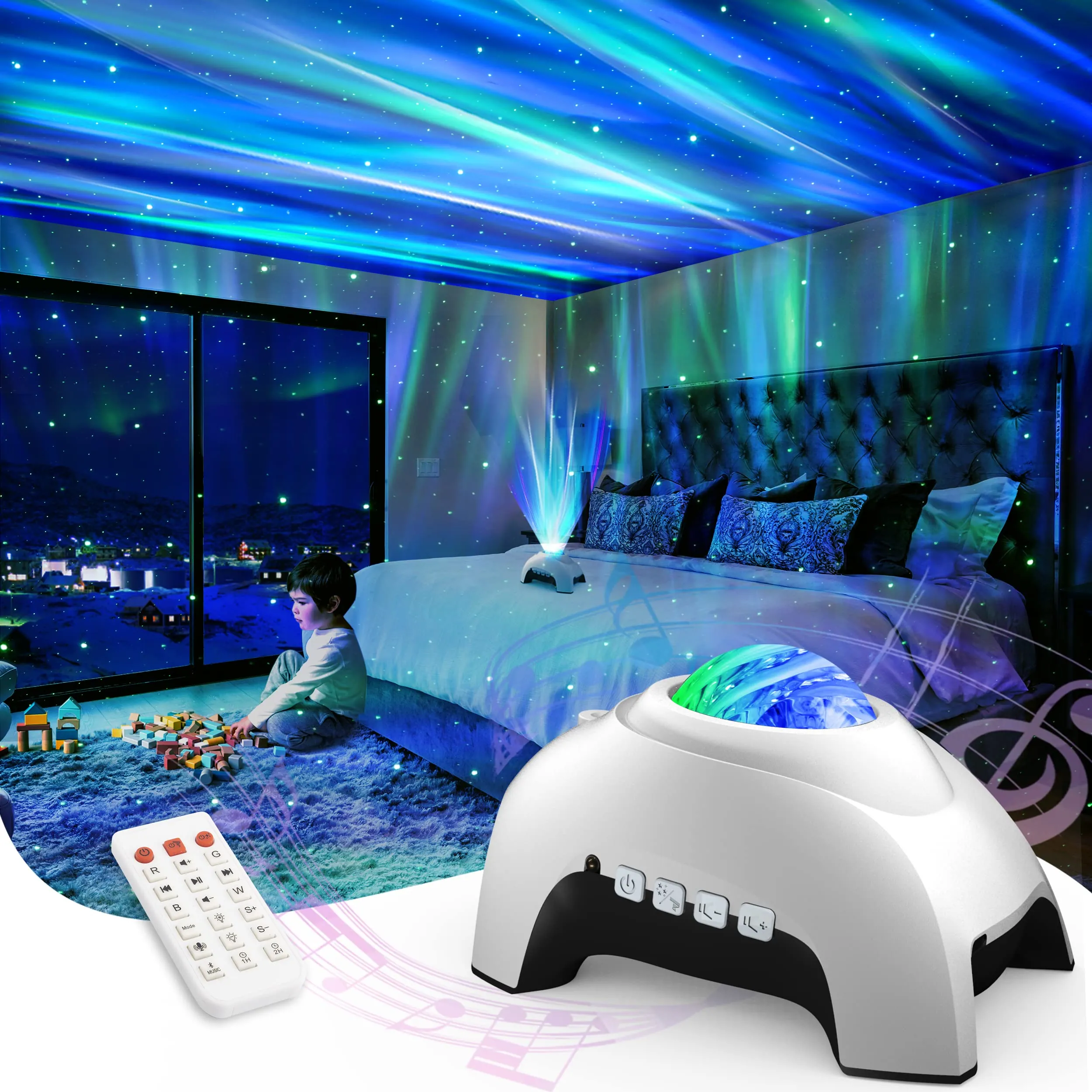 AIRIVO Galaxy Projector Review: Bedroom Light Projector image 8