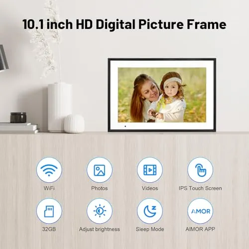 Anna Bella Digital Picture Frame Review: 10.1-Inch WiFi image 2