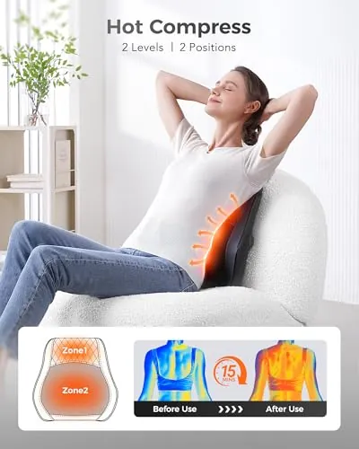 Boriwat Back Massager Review: Heat, Comfort and Value image 3