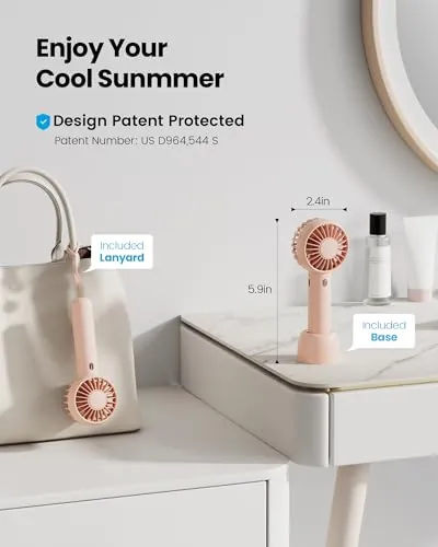 Gaiatop Mini Portable Fan Review: Portable Cooling Value image 2
