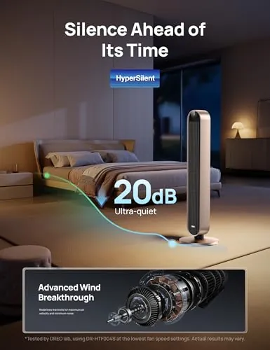 DREO Smart Tower Fan Review: Quiet Cooling and Controls image 6