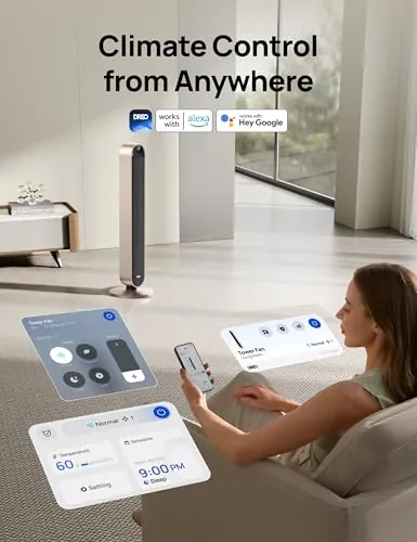 DREO Smart Tower Fan Review: Quiet Cooling and Controls image 7