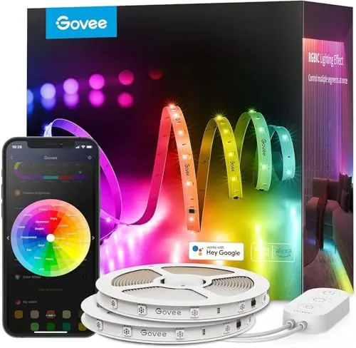 Govee 100ft RGBIC LED Strip Lights Review