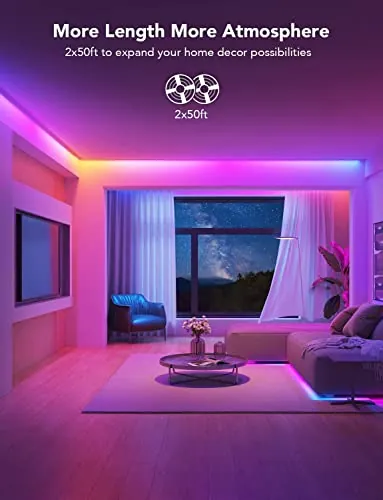 Govee 100ft RGBIC LED Strip Lights Review image 2