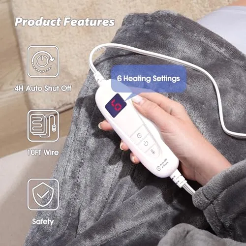 Tefici Electric Heated Blanket Throw Review image 7