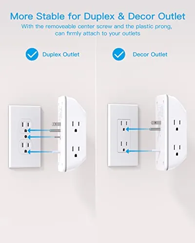HANYCONY Outlet Extender Review: USB, Surge and Night Light image 5