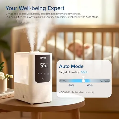 LEVOIT OasisMist 4.5L Review: Smart Humidifier for Bedrooms image 6