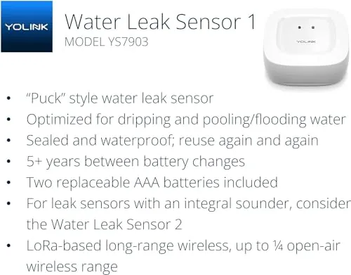 YoLink Smart Home Starter Kit Review: Leak Detection image 3