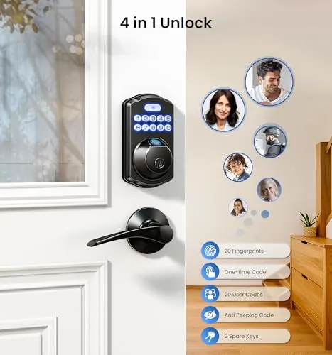Veise KS02A Fingerprint Door Lock Review image 4