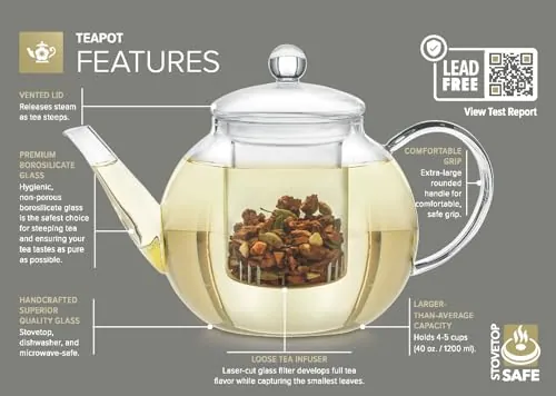 Teabloom Glass Teapot Review: Design, Brewing and Value image 5