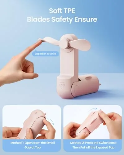Gaiatop Portable Handheld Fan Review: Travel Cooling image 7