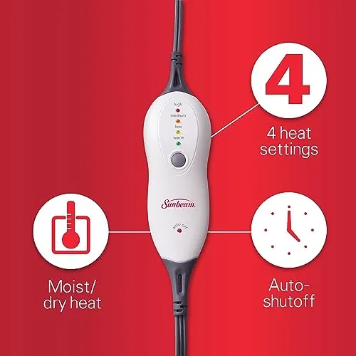 Sunbeam Neck and Shoulder Heating Pad Review image 6