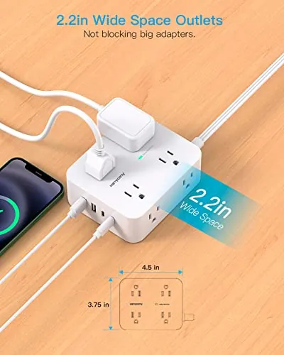 HANYCONY Power Strip Review: USB-C, Outlets and Value image 4