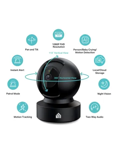 Kasa EC71 Review: Indoor Pan Tilt Security Camera image 2