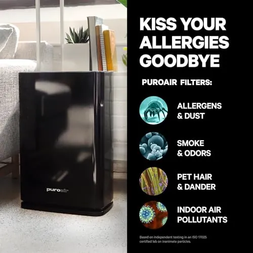 PuroAir 400 HEPA Air Purifier Review for Large Rooms image 4