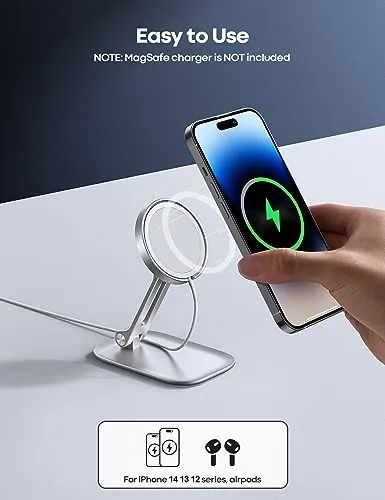 Lamicall Phone Stand Review: 15W MagSafe Desk Stand image 3