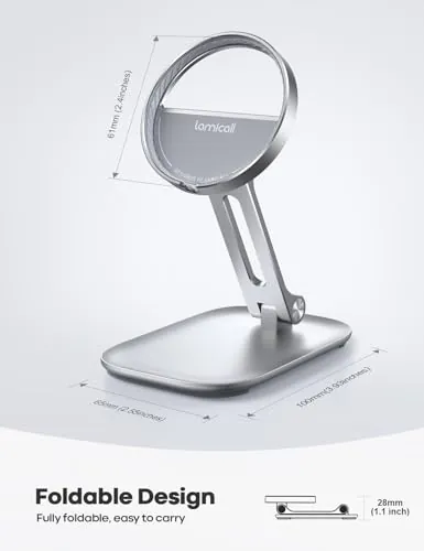 Lamicall Phone Stand Review: 15W MagSafe Desk Stand image 6