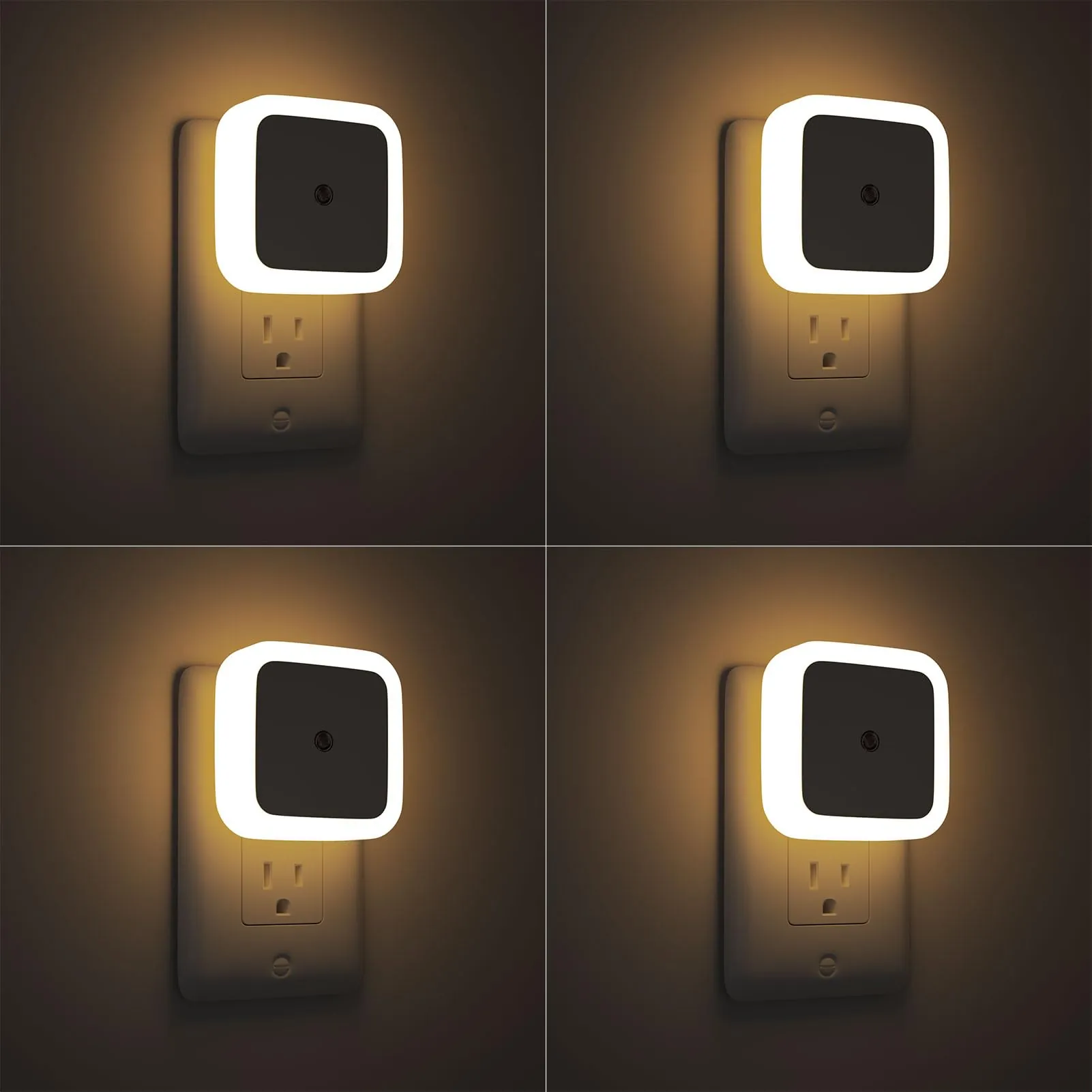 Sujeet Night Light Review: Plug-In Warm White 4-Pack