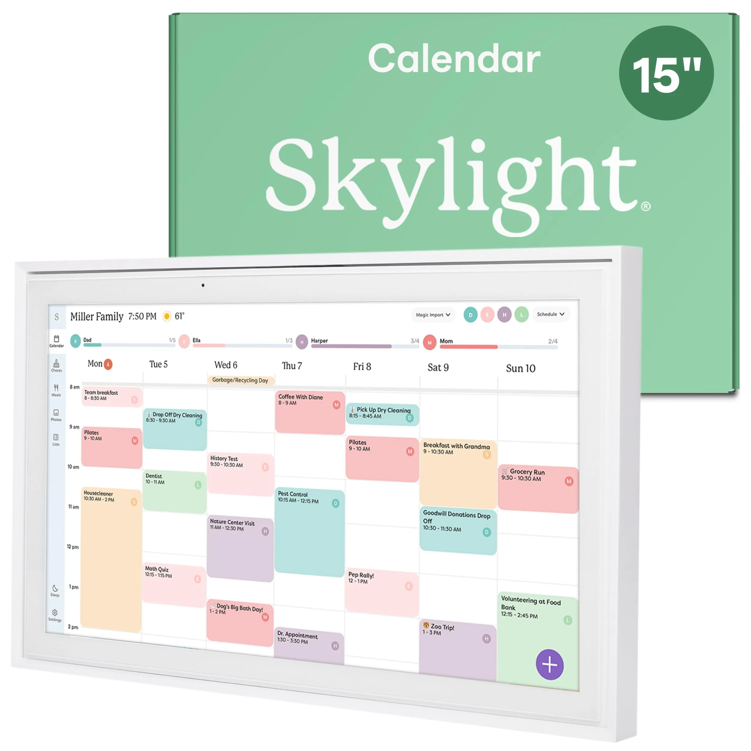 Skylight Calendar 15-inch Review: Family Planner image 8